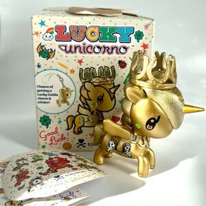 Tokidoki Lucky Teitetsu Unicorno with Sticker Open Blind Box Collectible